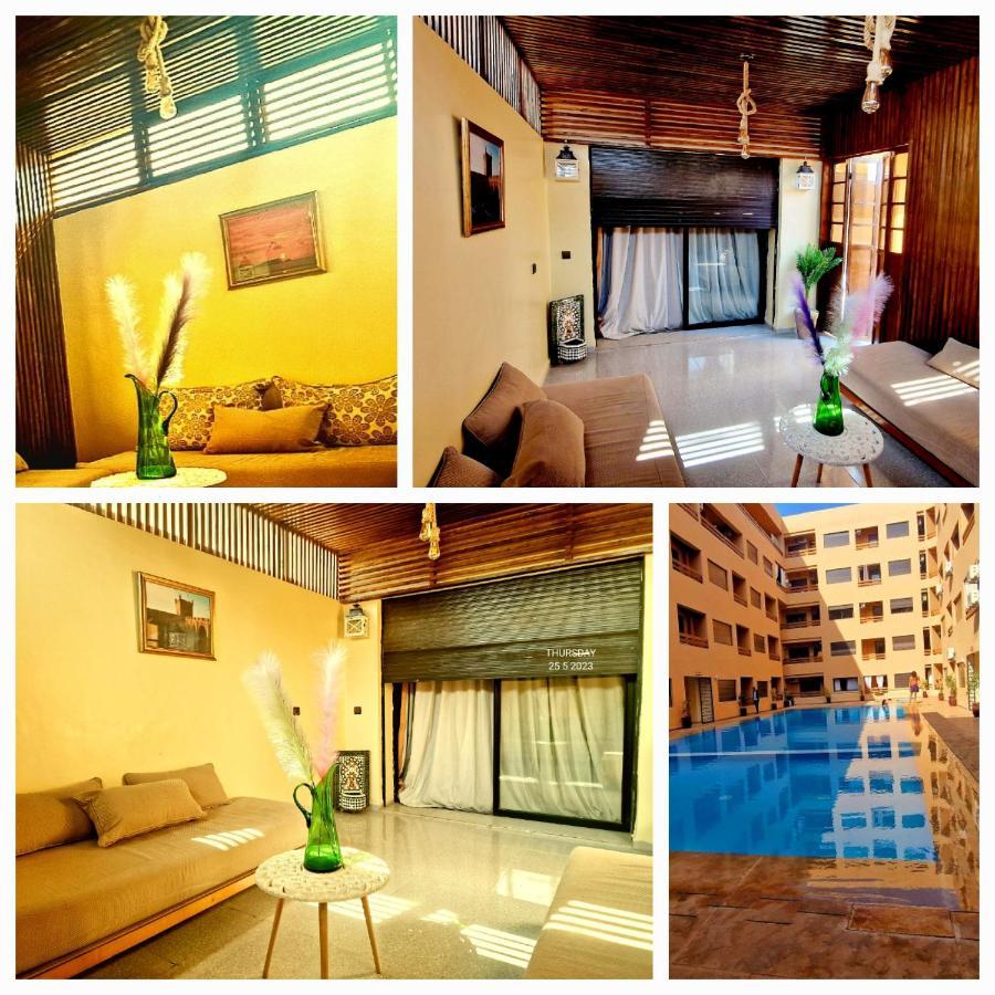 Apartamento Bonheur Partagé Marrakesh Exterior foto